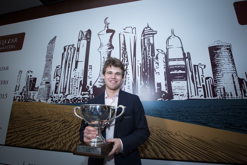 Final del Qatar Masters 2015 con victoria de Magnus Carlsen