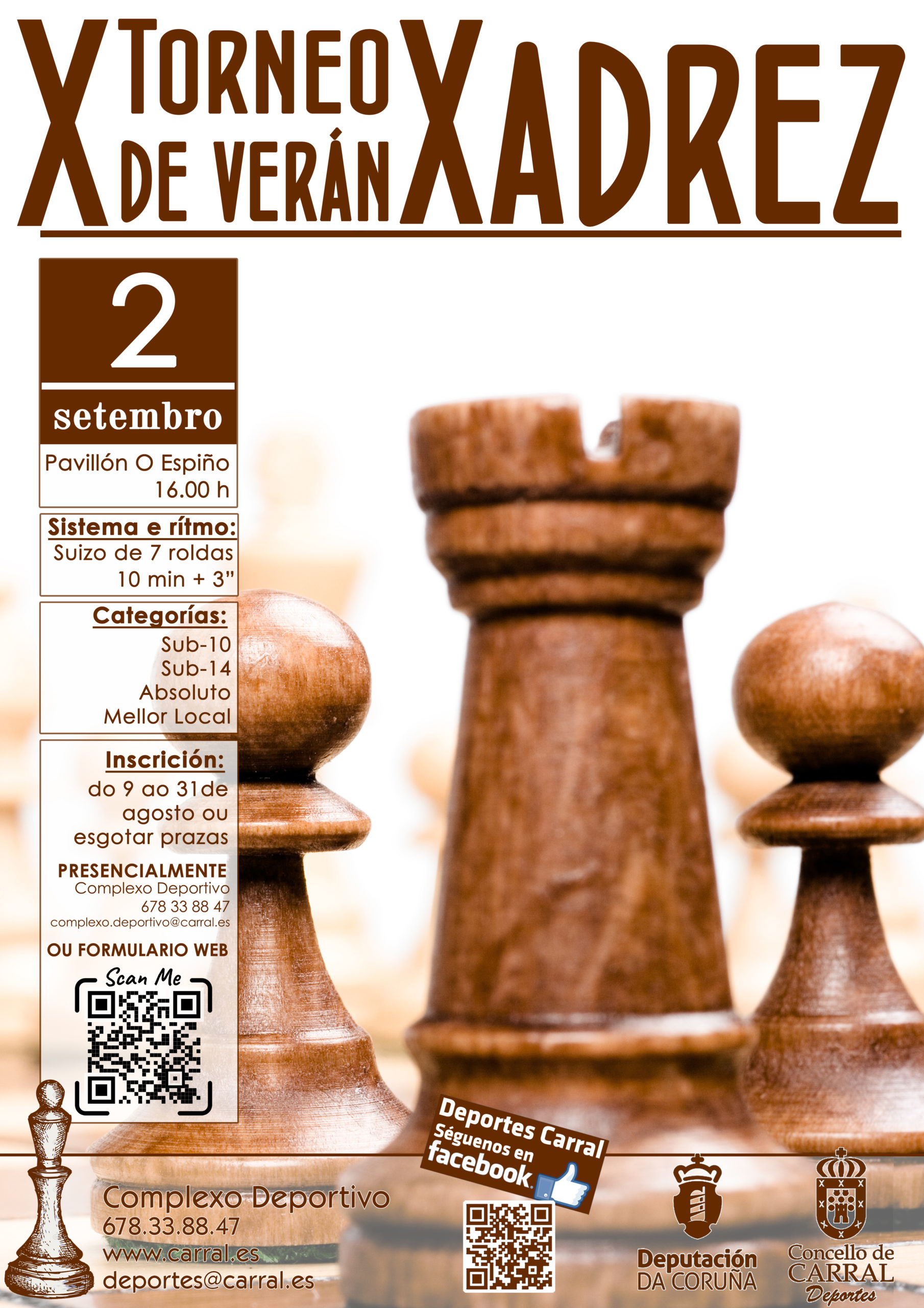 X Torneo de xadrez Verán de Carral