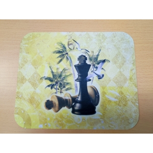 Alfombrilla ratón reyes amarillo