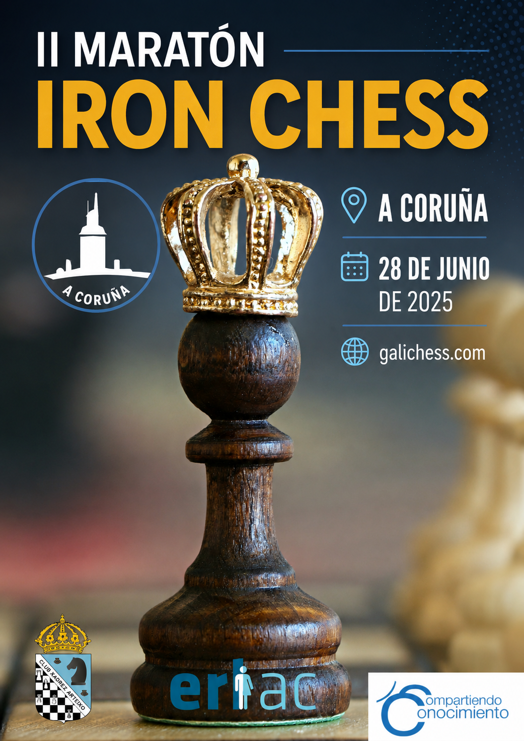 II Maratón Iron Chess Blitz A Coruña