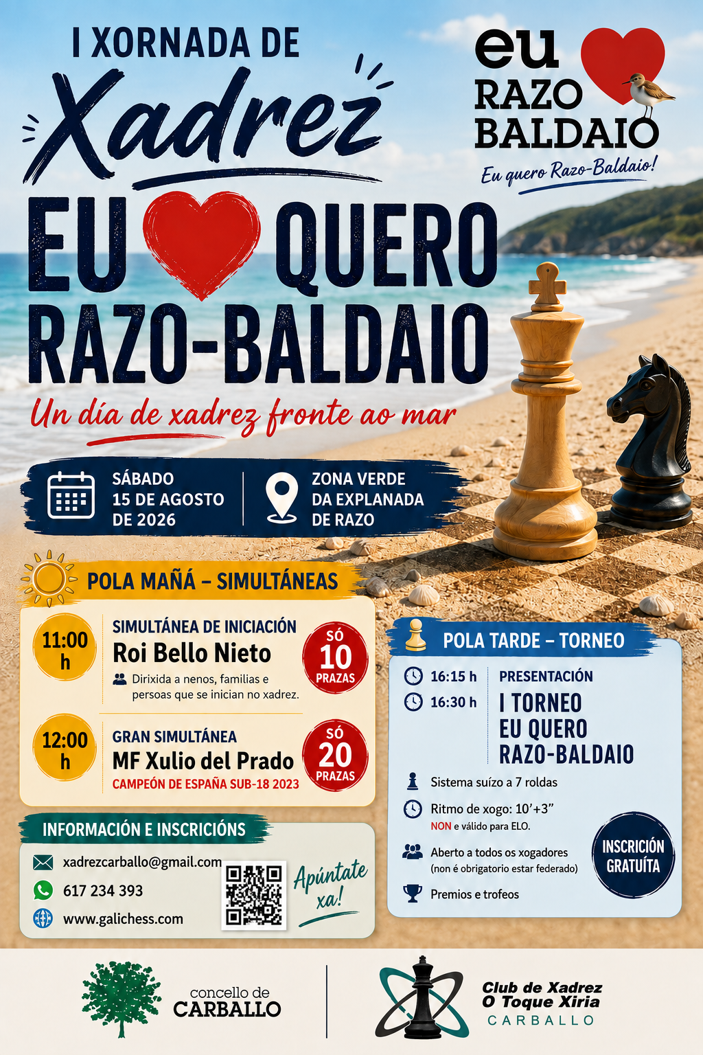 I Torneo Eu Quero Razo-Baldaio